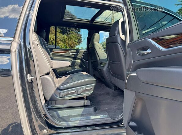 1GYS4KKL8PR217697 2023 CADILLAC ESCALADE Black Հետևի տեսք