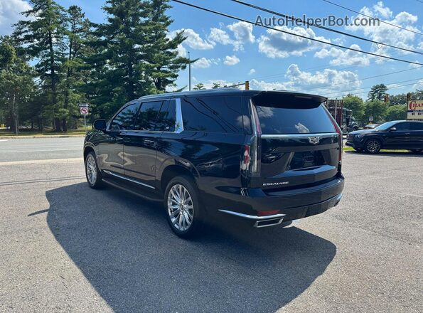 1GYS4KKL8PR217697 2023 CADILLAC ESCALADE Black Առջևի աջ