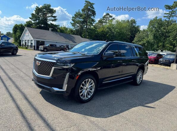 1GYS4KKL8PR217697 2023 CADILLAC ESCALADE Black Հետևի ձախ