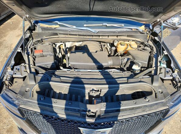 1GYS4RKL7NR245688 2022 CADILLAC ESCALADE Gray ძრავის განყოფილების ხედი