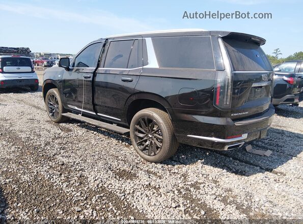 1GYS8BRL2SR119607 2025 CADILLAC ESCALADE Black უკანა მარცხენა