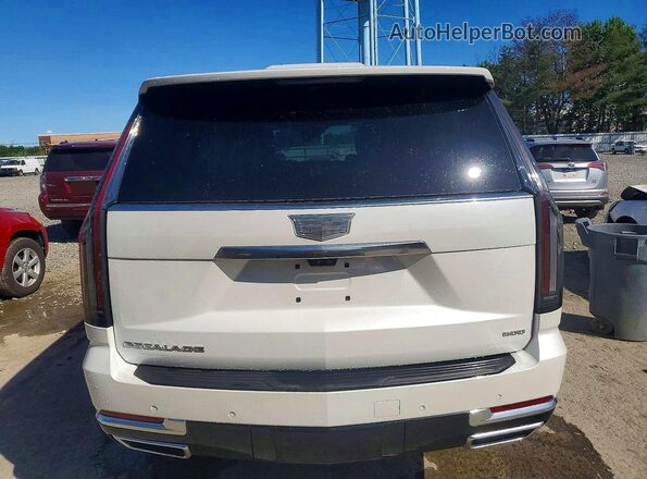 1GYS9BRL0SR386273 2025 CADILLAC ESCALADE White Widok z tyłu