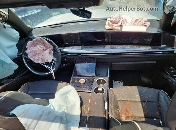 1GYS9BRL0SR386273 2025 CADILLAC ESCALADE White Widok deski rozdzielczej