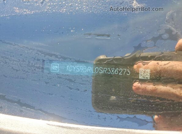 1GYS9BRL0SR386273 2025 CADILLAC ESCALADE White Widok komory silnika