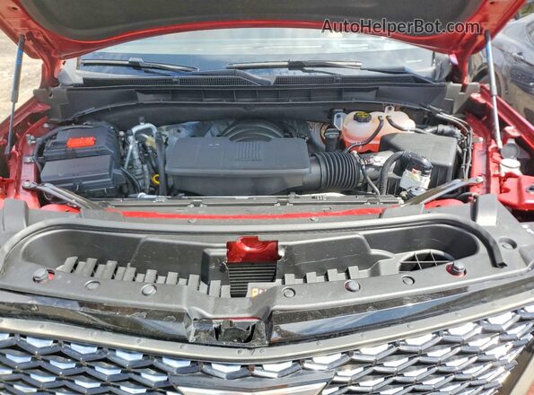 1GYS9CRL7SR189963 2025 CADILLAC ESCALADE Красный Вид подкапотного пространства