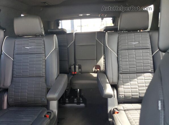1GYS9GRL3SR210461 2025 CADILLAC ESCALADE White Widok tylnych siedzeń