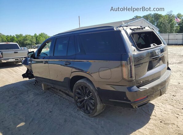 1GYS9GRL4SR412399 2025 CADILLAC ESCALADE Black უკანა მარცხენა