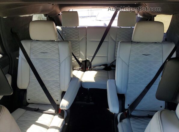 1GYS9GRL4SR412399 2025 CADILLAC ESCALADE Black უკანა სავარძლების ხედი