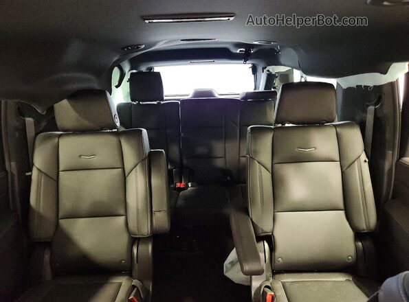 1GYS9JKL5TR214875 2026 CADILLAC ESCALADE Black Widok tylnych siedzeń