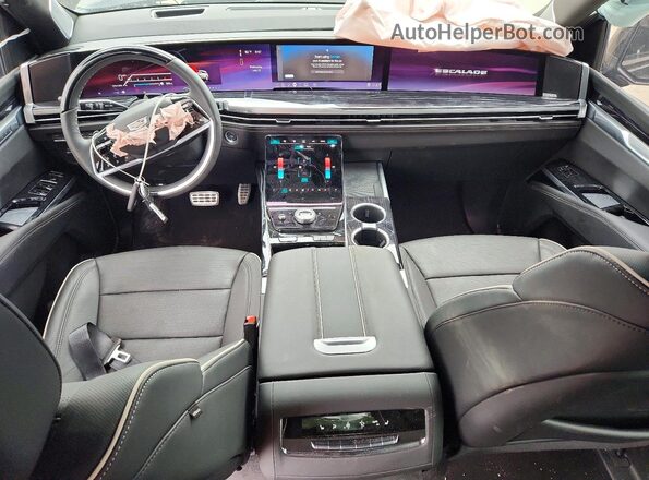 1GYS9PRL9SR241696 2025 CADILLAC ESCALADE Black Вид панелі приладів