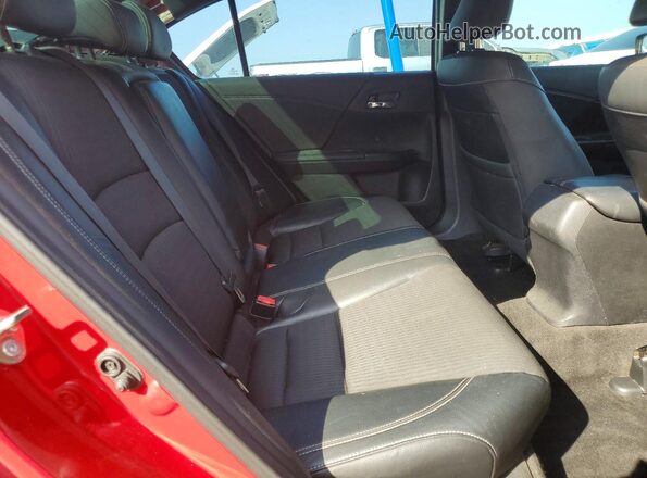 1HGCR2E53GA228244 2016 HONDA ACCORD Red Вид задніх сидінь