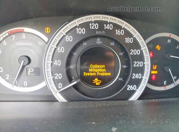 1HGCR2F01HA804529 2017 HONDA ACCORD White Instrument cluster view