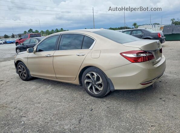 1HGCR2F02GA001971 2016 HONDA ACCORD Gold უკანა მარცხენა