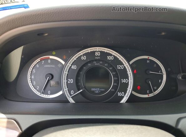 1HGCR2F03HA117309 2017 HONDA ACCORD Gray ხელსაწყოთა პანელის ხედი
