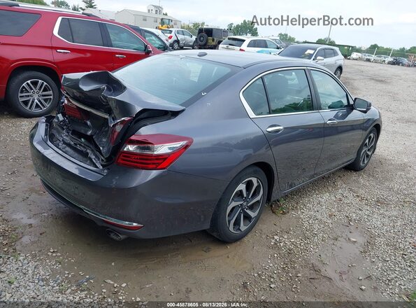 1HGCR2F03HA146499 2017 HONDA ACCORD Серый Задняя правая четверть