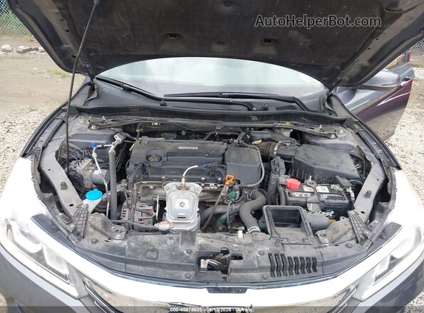 1HGCR2F03HA146499 2017 HONDA ACCORD Серый Вид сзади