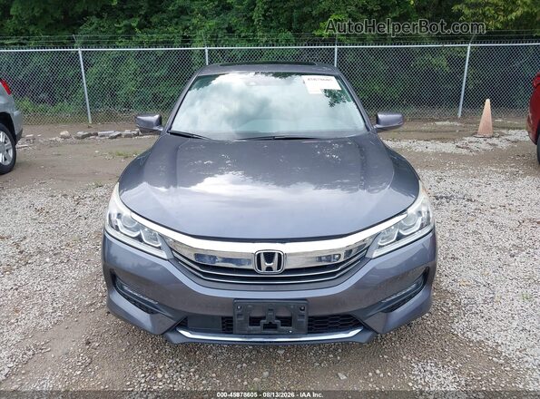 1HGCR2F03HA146499 2017 HONDA ACCORD Серый Вид щитка приборов