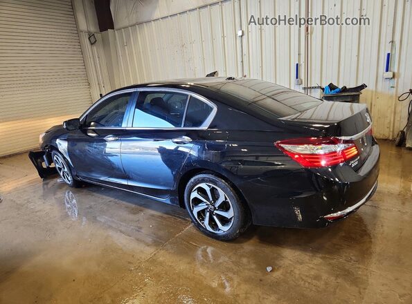1HGCR2F05GA079161 2016 HONDA ACCORD Черный Задняя левая четверть
