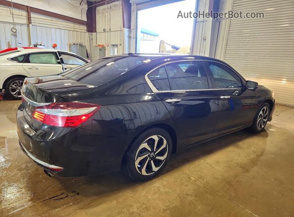 1HGCR2F05GA079161 2016 HONDA ACCORD Черный Задняя правая четверть