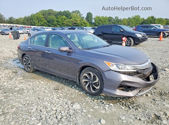 1HGCR2F0XHA023637 2017 HONDA ACCORD Gray Przód prawy