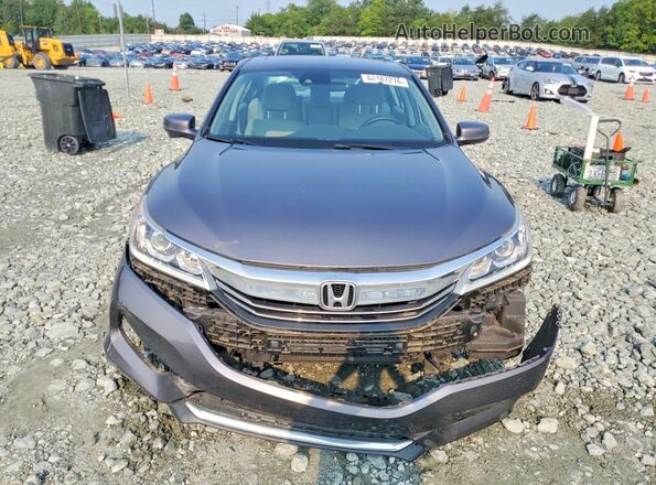 1HGCR2F0XHA023637 2017 HONDA ACCORD Gray Widok z przodu