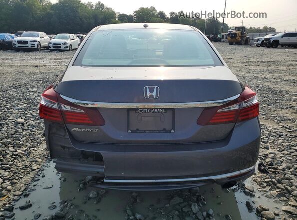 1HGCR2F0XHA023637 2017 HONDA ACCORD Gray Widok z tyłu