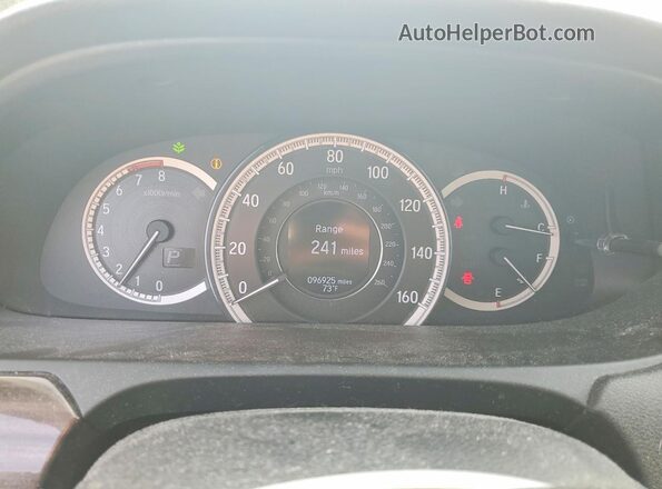 1HGCR2F0XHA023637 2017 HONDA ACCORD Gray Widok zestawu wskaźników