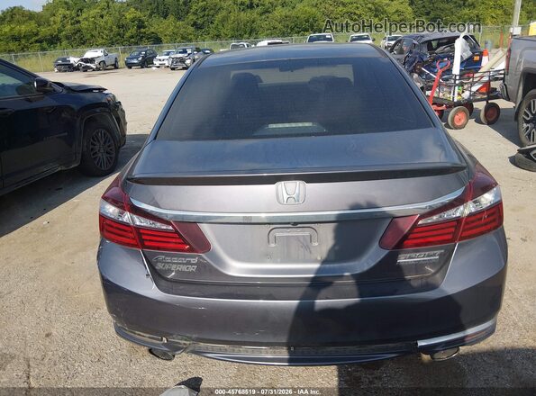 1HGCR2F10HA249582 2017 HONDA ACCORD Gray 