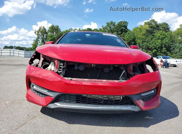 1HGCR2F11HA078907 2017 HONDA ACCORD Red Դիմացի տեսք