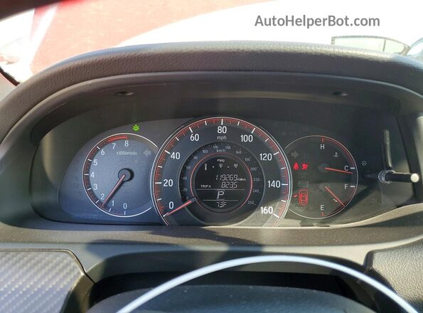 1HGCR2F11HA111565 2017 HONDA ACCORD Red Vista del cuadro de instrumentos