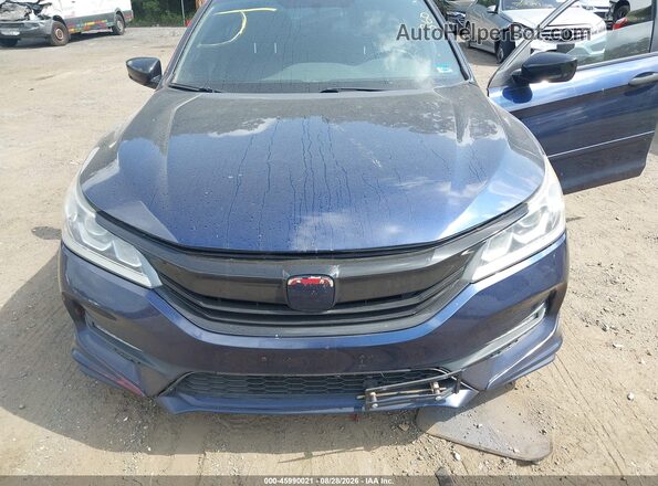 1HGCR2F13HA013945 2017 HONDA ACCORD Blue Vista frontal