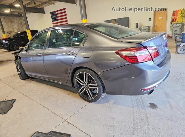 1HGCR2F13HA075085 2017 HONDA ACCORD Gray უკანა მარცხენა