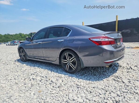 1HGCR2F14HA207318 2017 HONDA ACCORD Gray უკანა მარცხენა