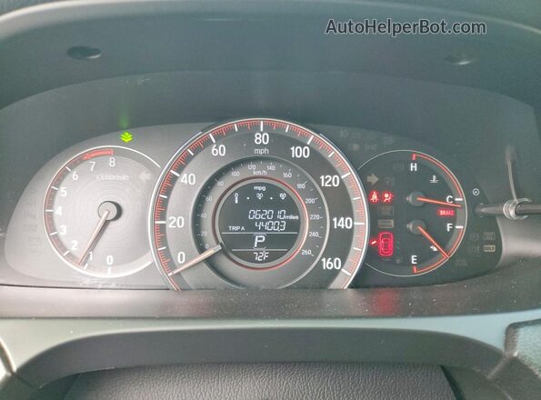 1HGCR2F15HA045473 2017 HONDA ACCORD Бордовый Вид щитка приборов