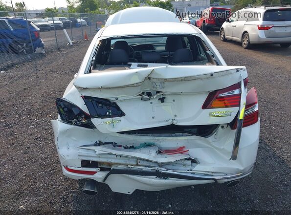 1HGCR2F15HA052813 2017 HONDA ACCORD Белый Вид спереди