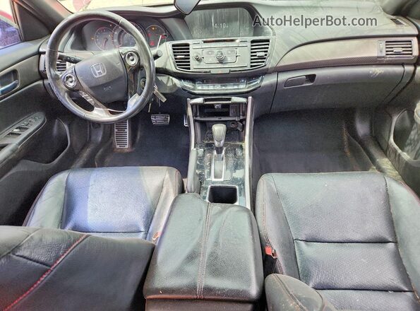 1HGCR2F15HA091479 2017 HONDA ACCORD Red Vista del salpicadero
