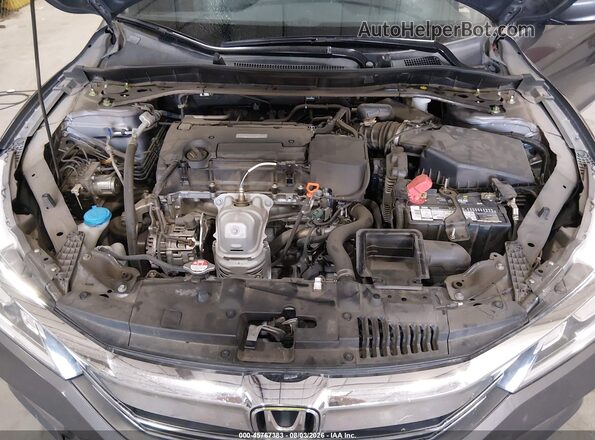 1HGCR2F16HA069121 2017 HONDA ACCORD Серый Вид сзади