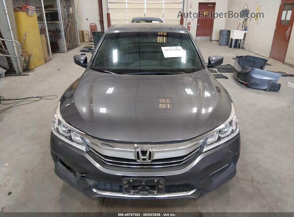 1HGCR2F16HA069121 2017 HONDA ACCORD Серый Вид задней части салона