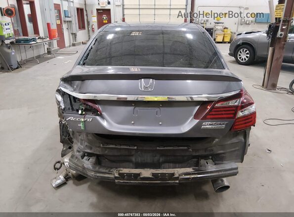 1HGCR2F16HA069121 2017 HONDA ACCORD Серый 