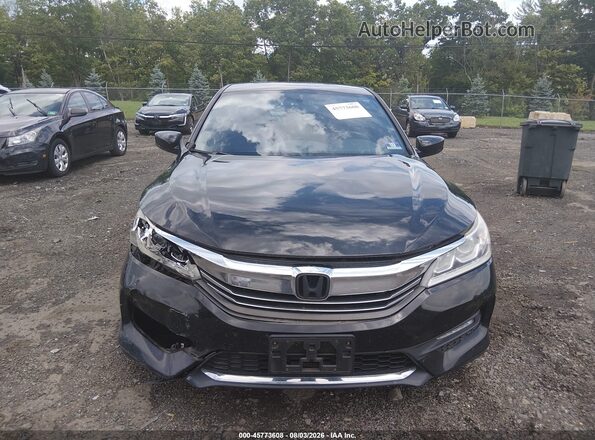 1HGCR2F16HA087957 2017 HONDA ACCORD Black Widok zestawu wskaźników