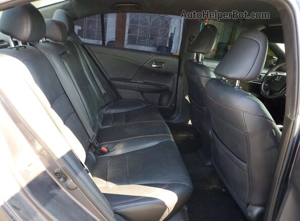 1HGCR2F16HA146053 2017 HONDA ACCORD Gray Vista de los asientos traseros