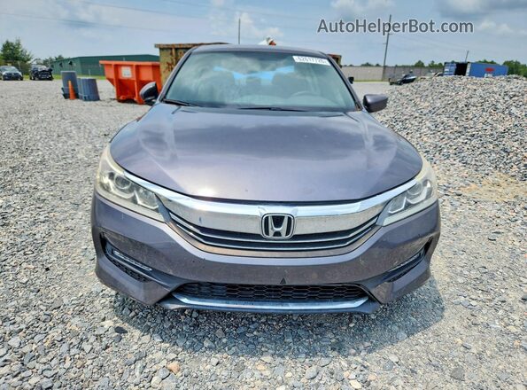 1HGCR2F17HA191034 2017 HONDA ACCORD Gray Դիմացի տեսք