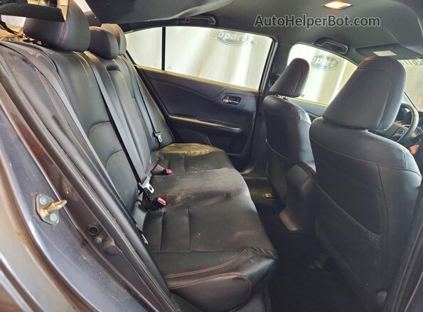 1HGCR2F17HA191034 2017 HONDA ACCORD Gray Հետևի նստատեղերի տեսք
