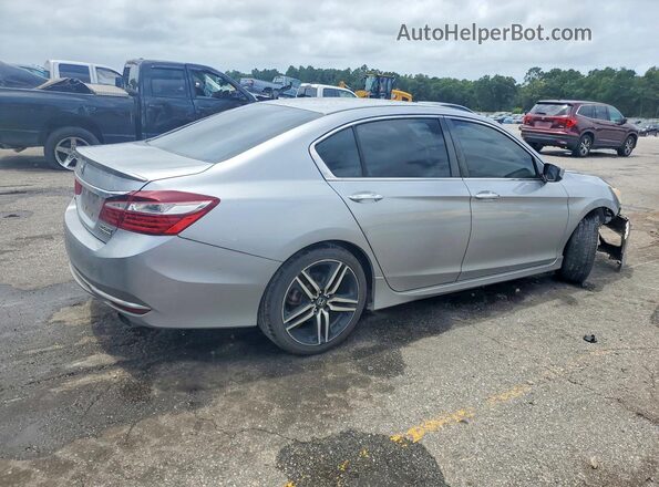 1HGCR2F17HA242581 2017 HONDA ACCORD Silver Tył prawy