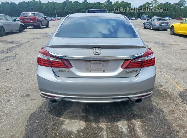 1HGCR2F17HA242581 2017 HONDA ACCORD Silver Widok z tyłu