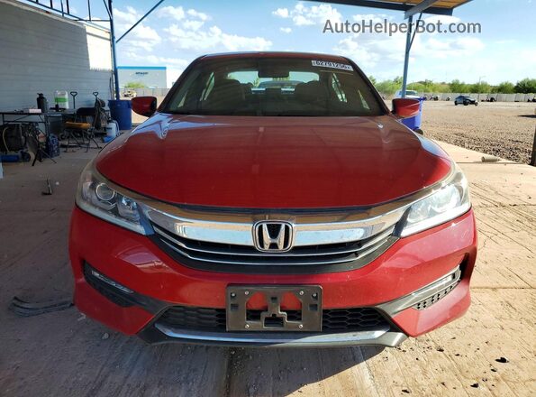 1HGCR2F18HA091458 2017 HONDA ACCORD Red Vista frontal