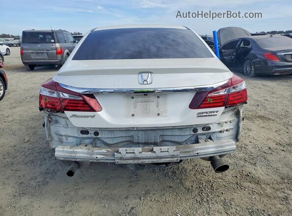 1HGCR2F18HA138620 2017 HONDA ACCORD Белый Вид сзади
