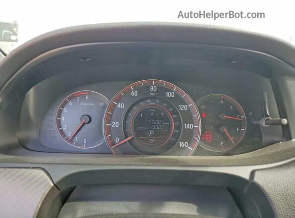 1HGCR2F18HA138620 2017 HONDA ACCORD Белый Вид щитка приборов