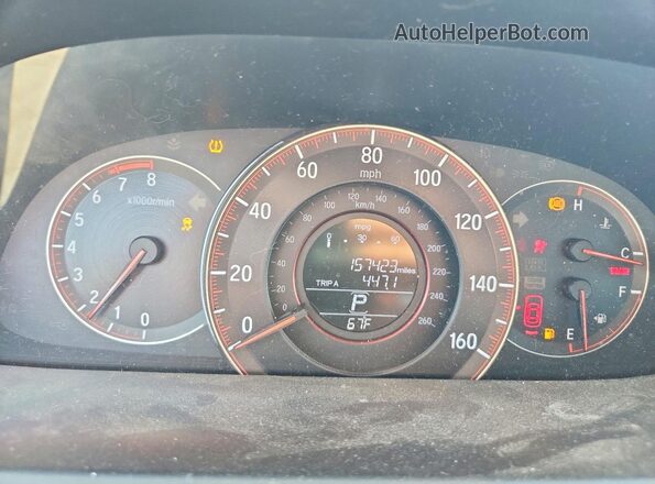 1HGCR2F19HA264341 2017 HONDA ACCORD White Vista del cuadro de instrumentos