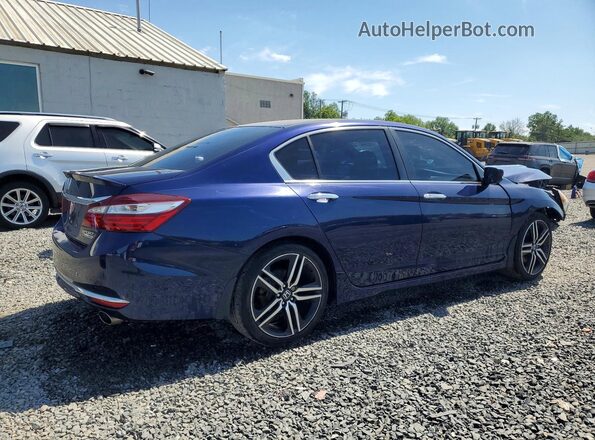 1HGCR2F1XHA303941 2017 HONDA ACCORD Blue Tył prawy